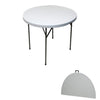 Table round folding