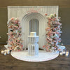 Arch door 3d white