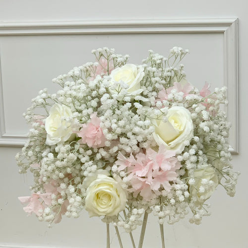 Baby Pink baby breath       Floral Centrepieces