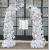 Peach White Floral Arch