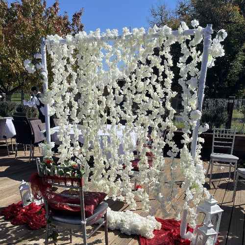 Cherry Blossom Garland white