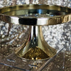 Cake Stand - Gold Mirror