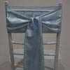 Satin Sash - Ice Blue