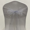 Organza Sash - Silver