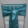 Satin Sash - Teal